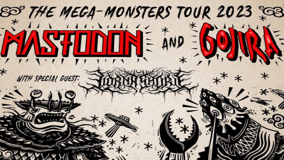 MASTODON / GOJIRA / LORNA SHORE The MegaMonsters US TOUR 2023 Setlist