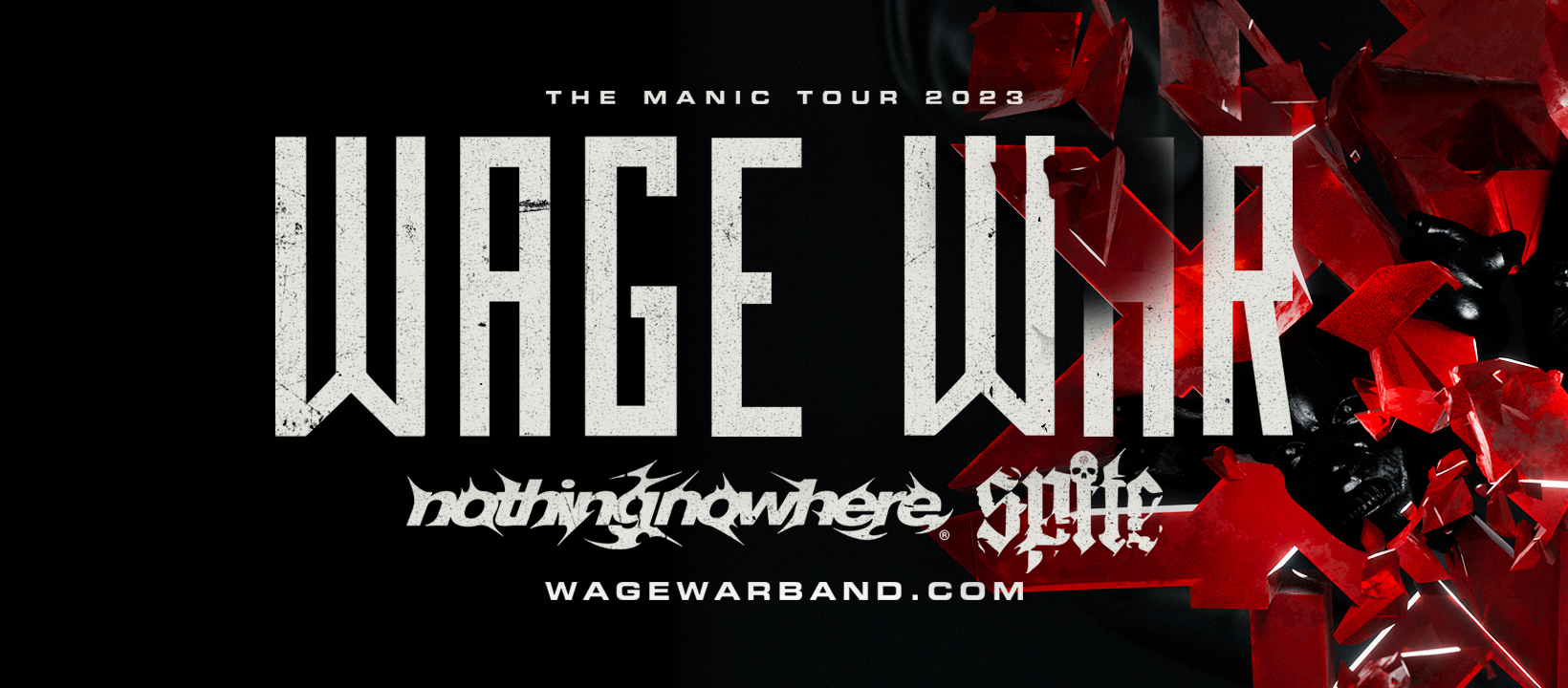 WAGE WAR The Manic Tour US 2023 Setlist Playlist Setlist Guy