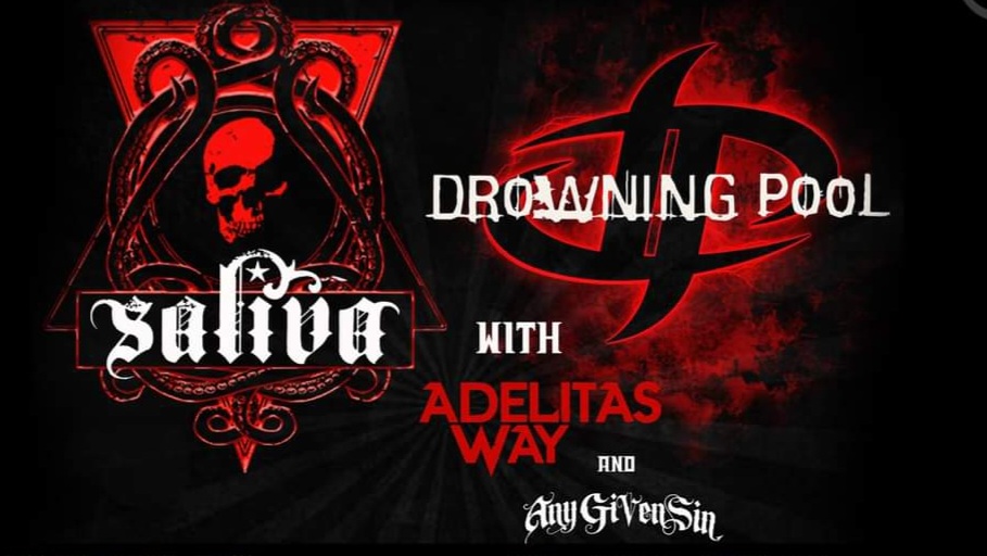 SALIVA / DROWNING POOL Sanfu Le Tour US 2023 Setlist Playlist Setlist Guy