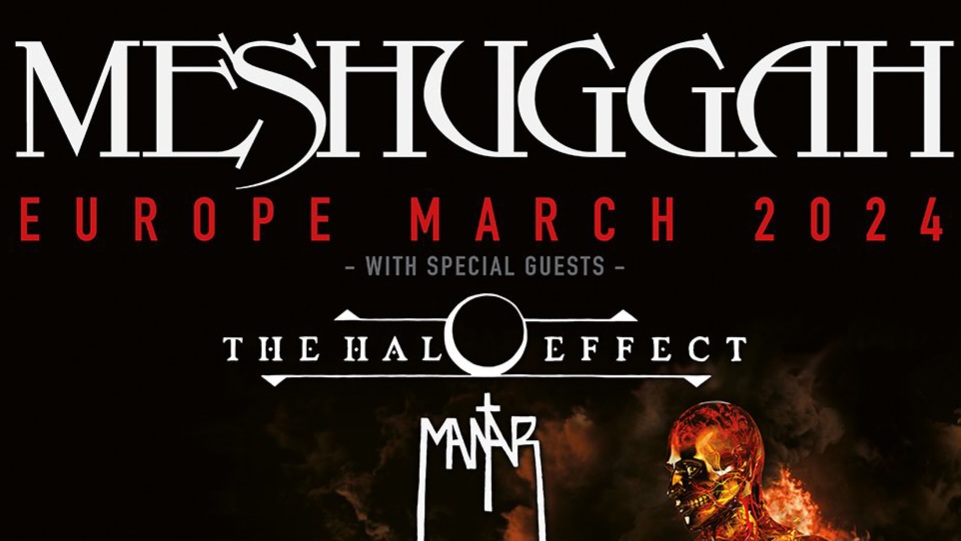 MESHUGGAH Europe March 2024 Tour Setlist Playlist Setlist Guy