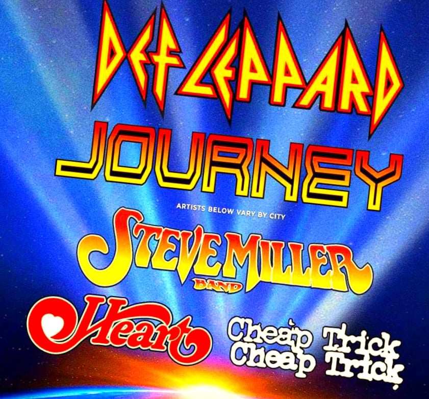 DEF LEPPARD / JOURNEY The Summer Stadium Tour 2024 Setlist Playlist