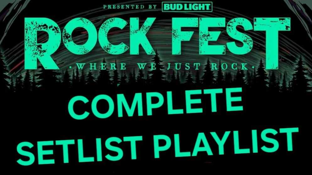 ROCKFEST 2024 Complete Setlist Playlist Setlist Guy
