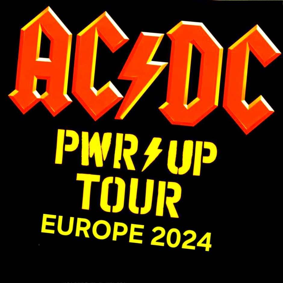 AC/DC PWR/UP TOUR EUROPE 2024 Setlist Playlist Setlist Guy