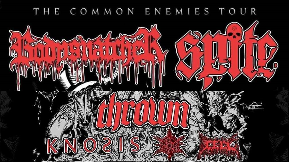 BODYSNACHER / SPITE / THROWN The Common Enemies Tour 2024 Setlist
