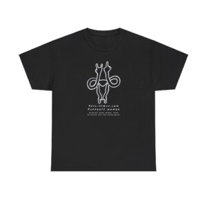 Metal Women & Allies Support Choice Tee (Frontside, Heavy Cotton)