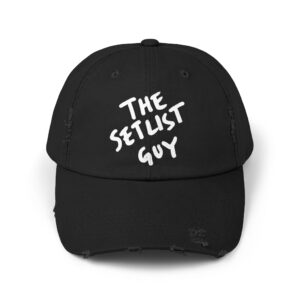 THE SETLIST GUY (Unisex Distressed Cap)