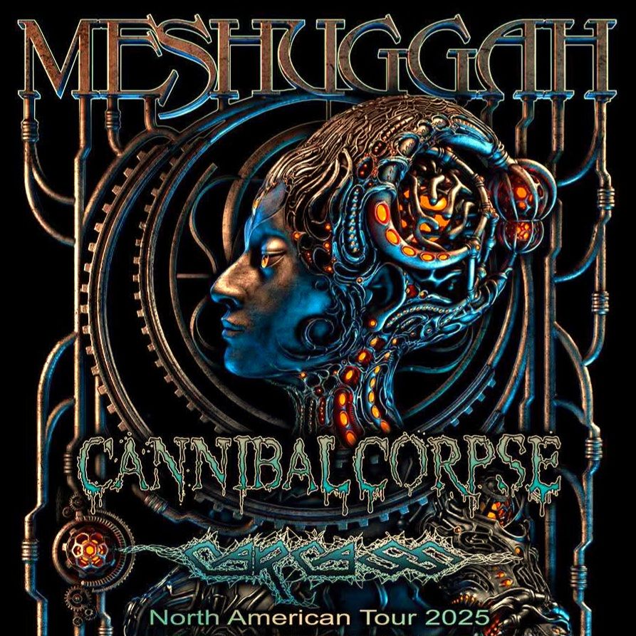 MESHUGGAH / CANNIBAL CORPSE North American Tour 2025 Setlist Playlist