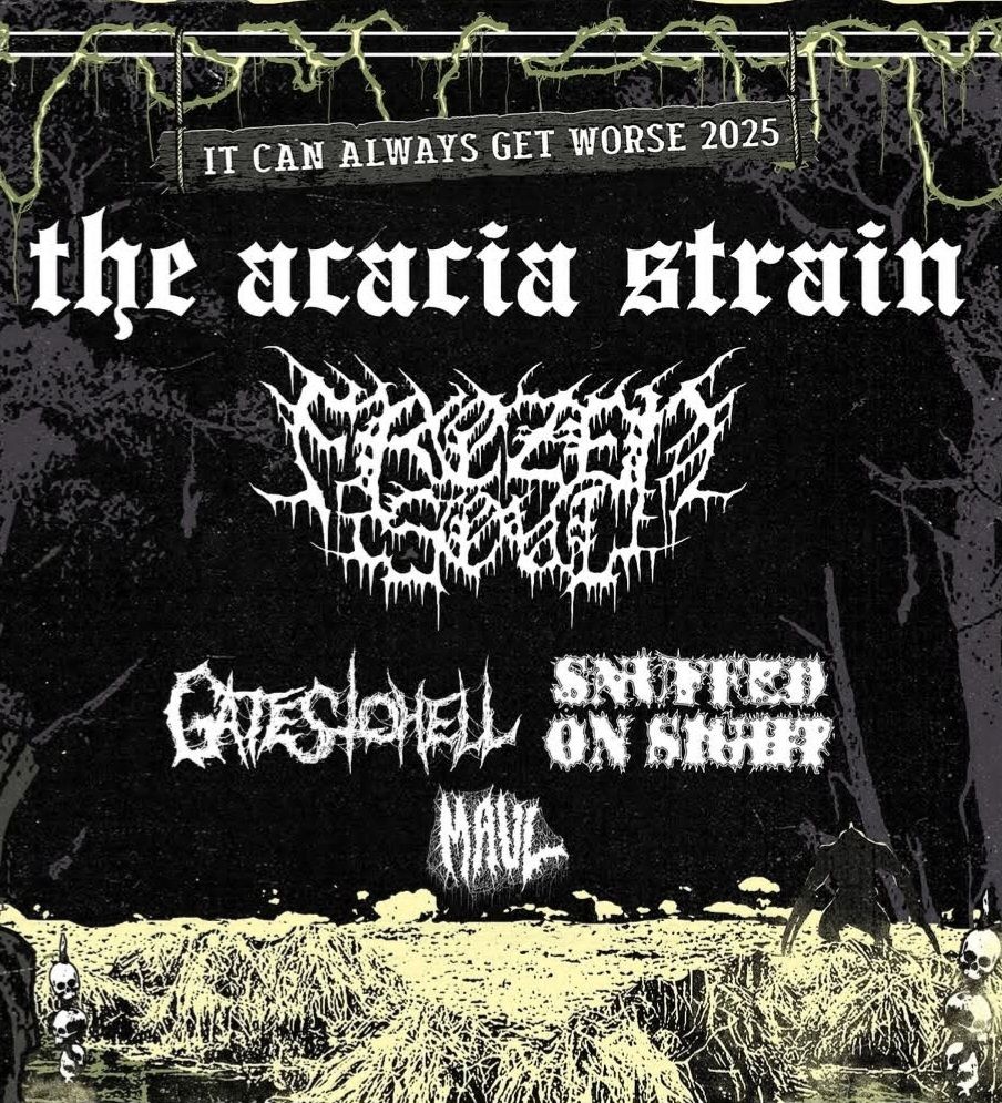 THE ACACIA STRAIN / FROZEN SOUL It Is Getting Worse 2025 Tour