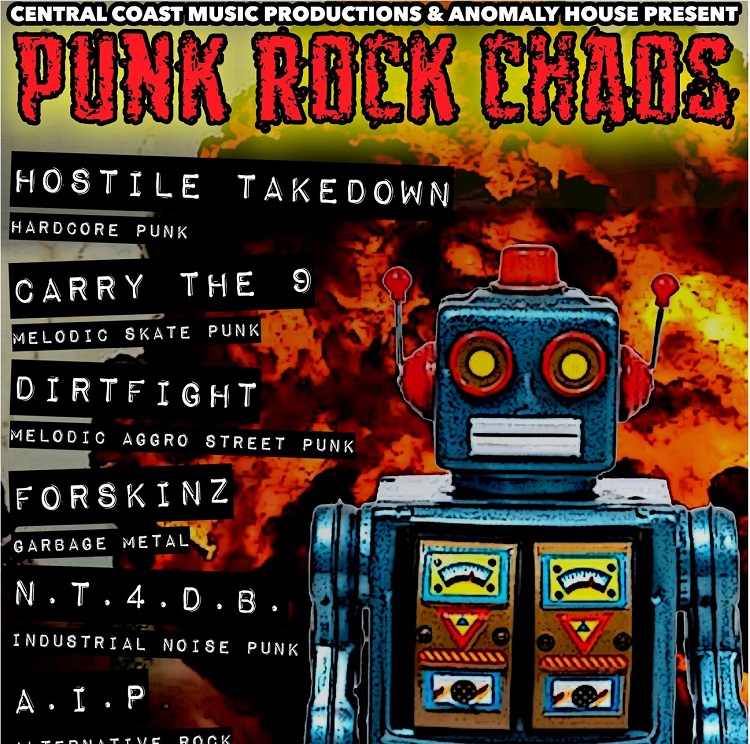 805! PUNK ROCK CHAOS 3-21-25 S.L.O. Get Ready Playlist
