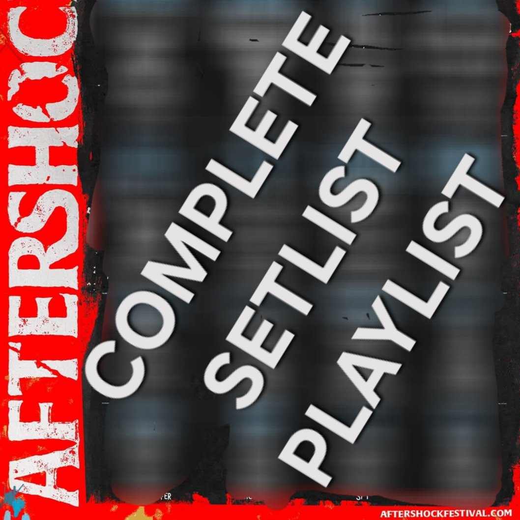 AFTERSHOCK 2025 COMPLETE SETLIST PLAYLIST