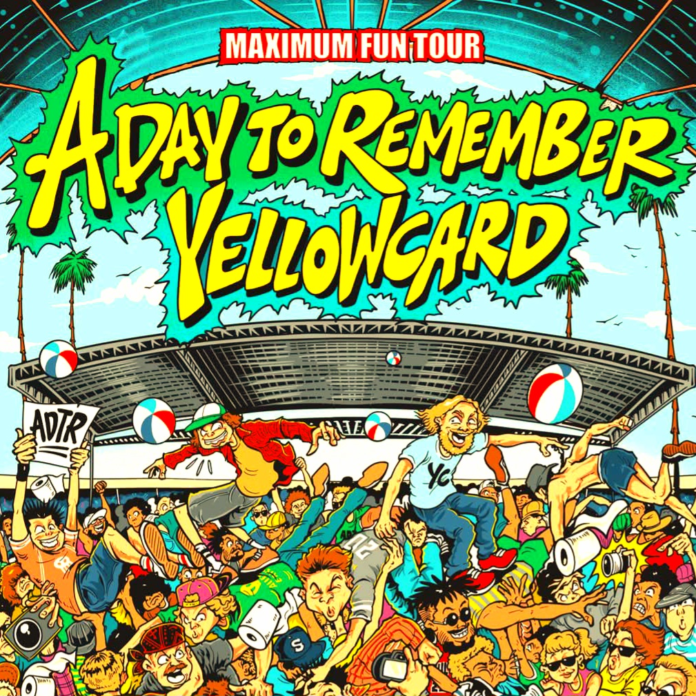 A DAY TO REMEMBER / YELLOWCARD Maximum Fun Tour 2025 Setlist Playlist
