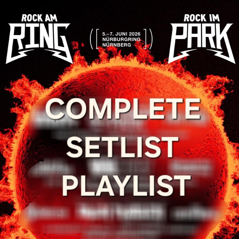 ROCK AM RING / ROCK IM PARK 2026 Complete Setlist Playlist