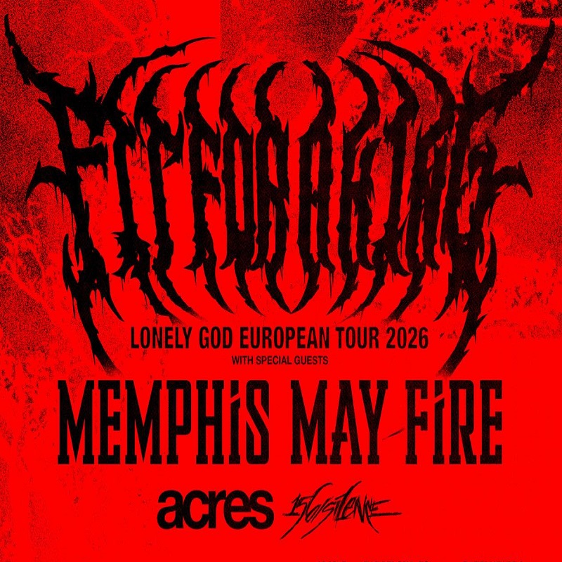 FIT FOR A KING Lonely God European Tour 2026 Setlist Playlist