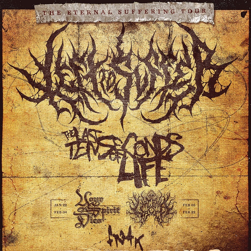 LEFT TO SUFFER The Eternal Suffering Tour US 2026 Setlist Playlist
